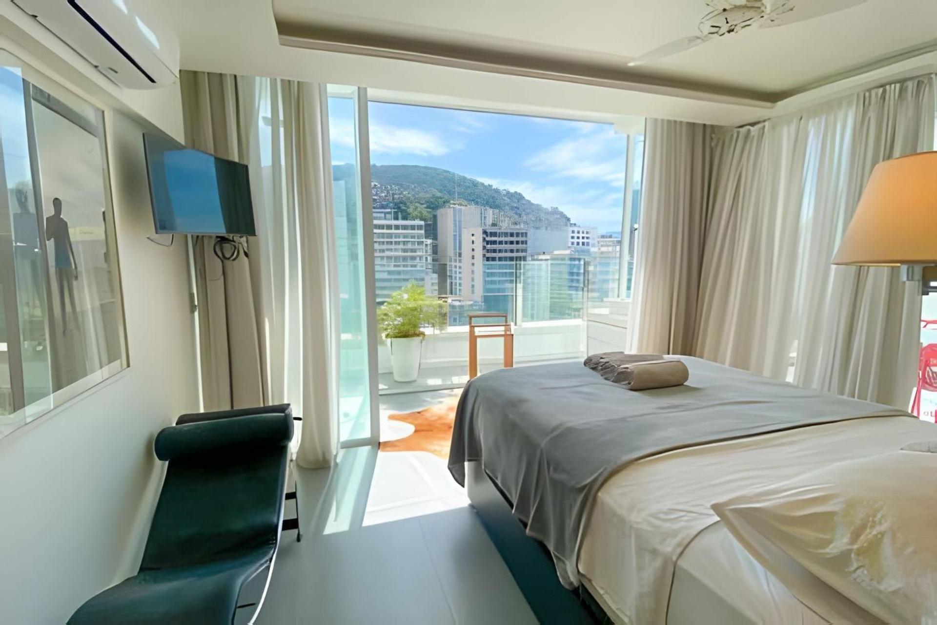 Apartamento Hr.334 - Luxuosa Cobertura Com 2 E Jacuzzi Alugar Em Ipanema Posto 8 *